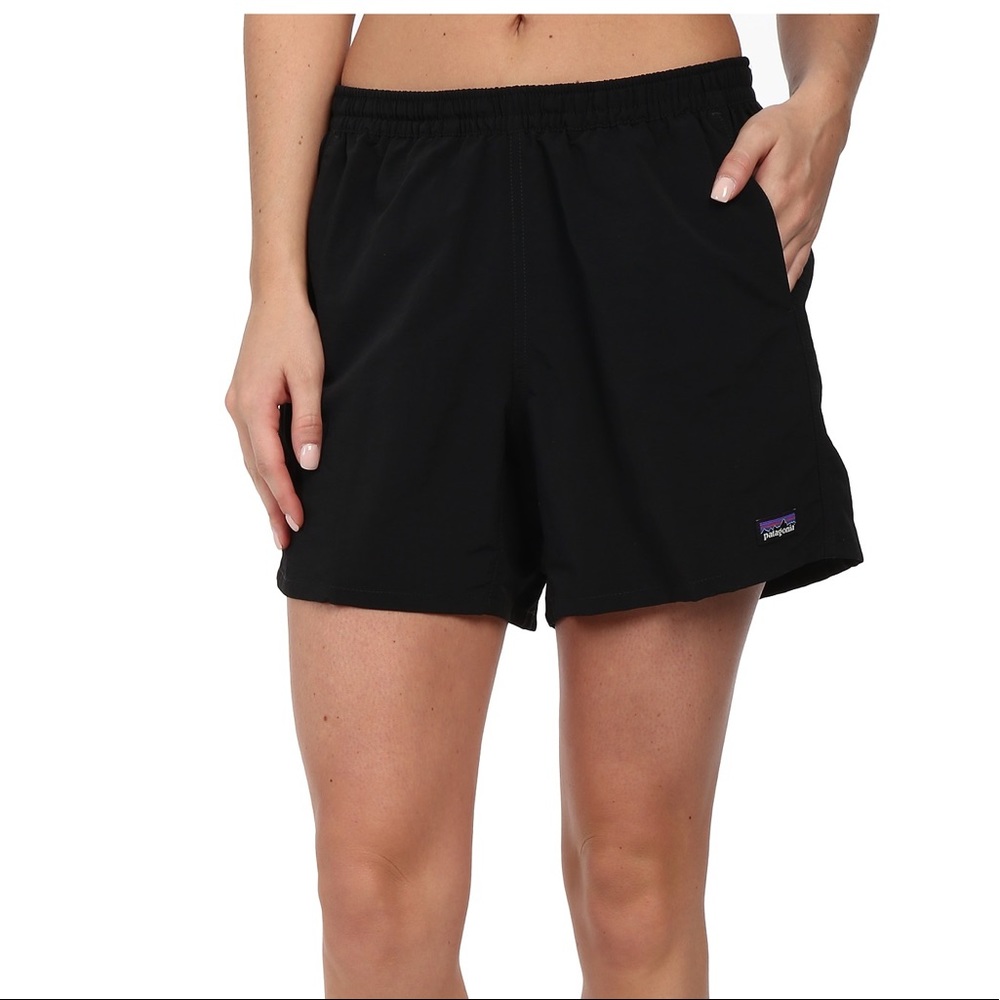 Black Patagonia baggies shorts